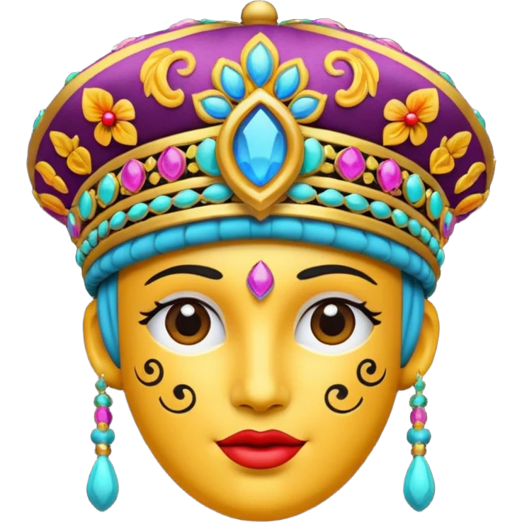 Headwear without a face emoji