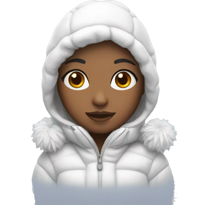 Snow girl emoji