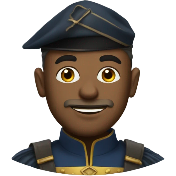 Lieutenant Dan if he was a wizard of oz henchman emoji
