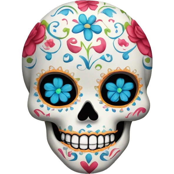 Sugar skull emoji
