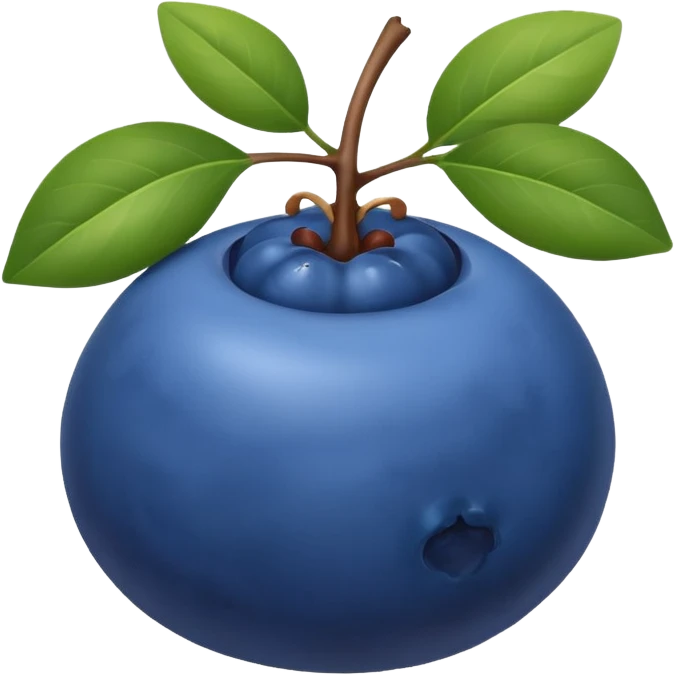 Blueberry emoji