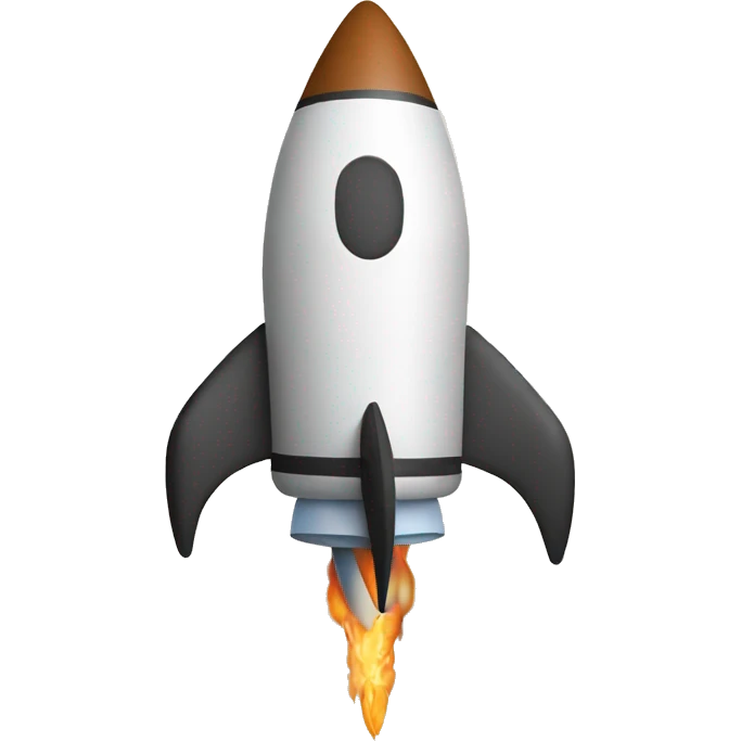 rocket with logo that says "satay finance" emoji