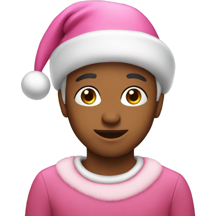 Pink Christmas  emoji
