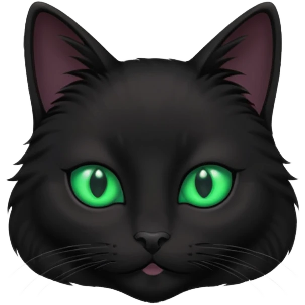 Black cat emoji
