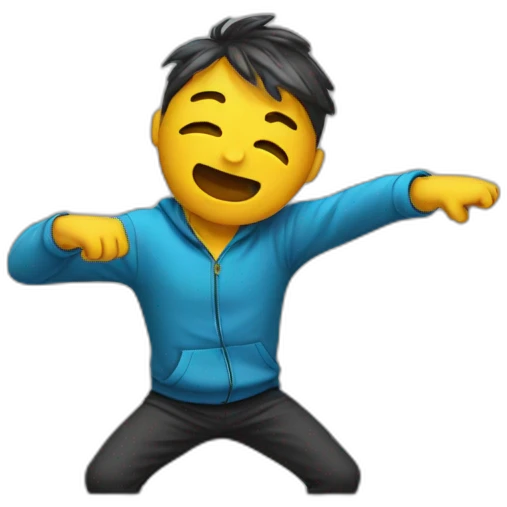 Emoji dab emoji