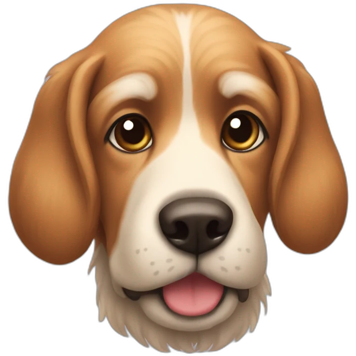 chien barbu  emoji