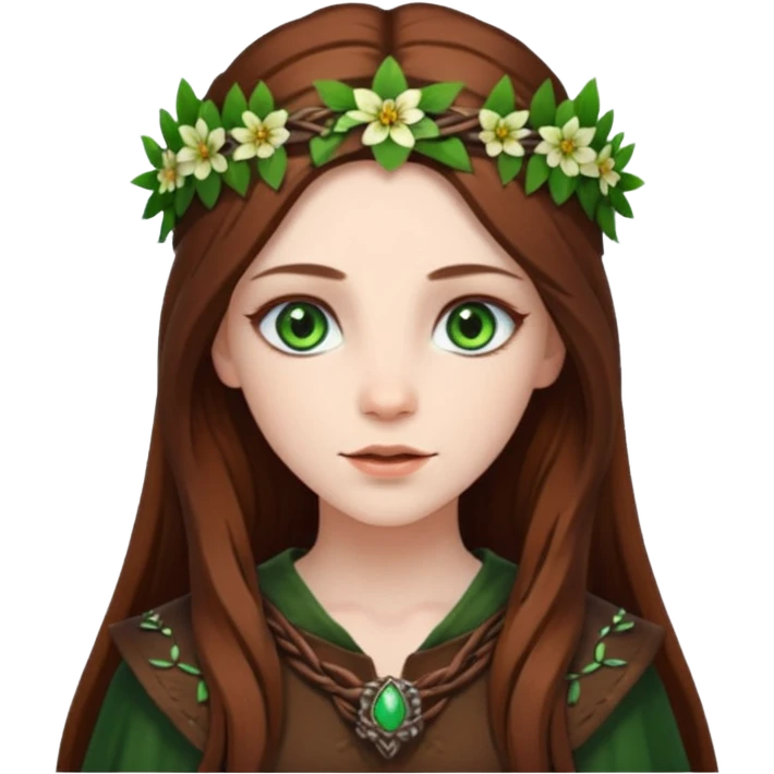 Female druid emoji