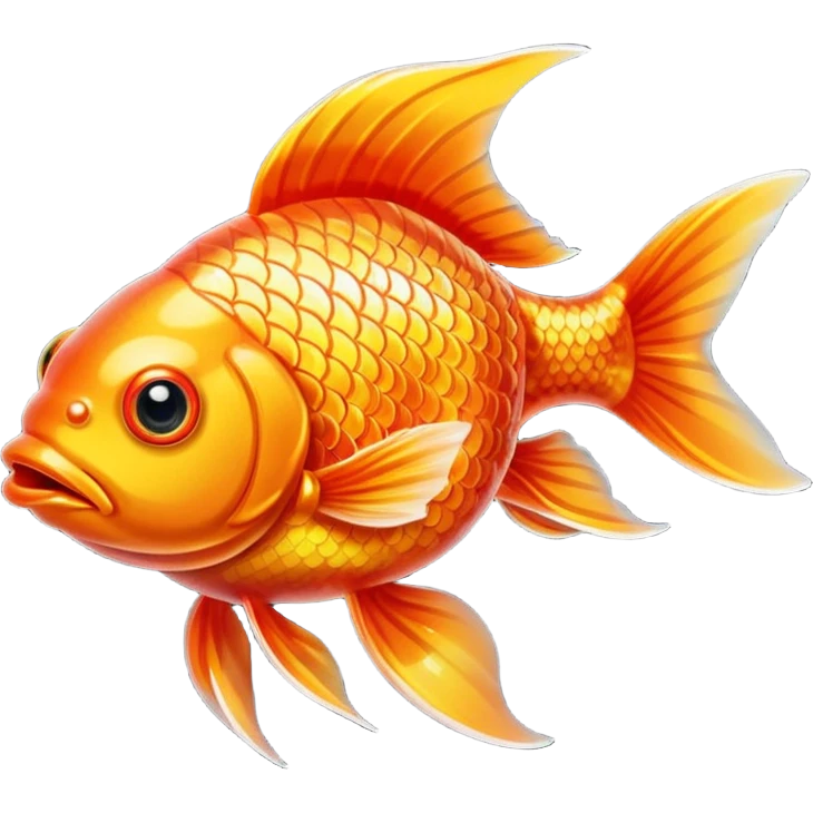 colorful goldfish emoji