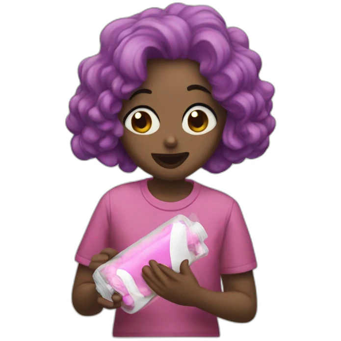 rosalia chewing gum emoji