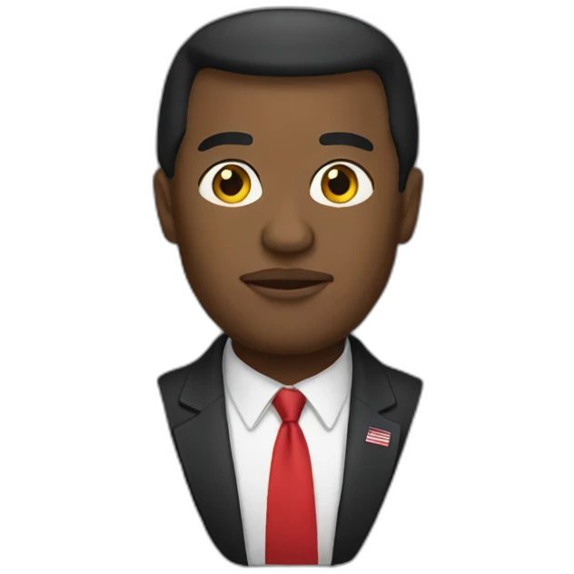 african Donald trump emoji
