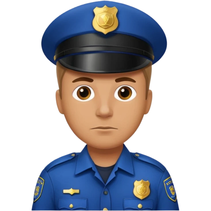 police captain emoji