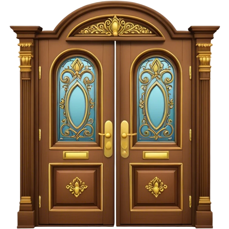 double doors opening emoji