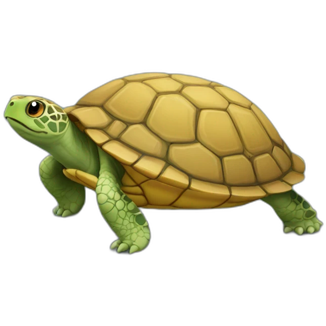 Chat sur tortue emoji