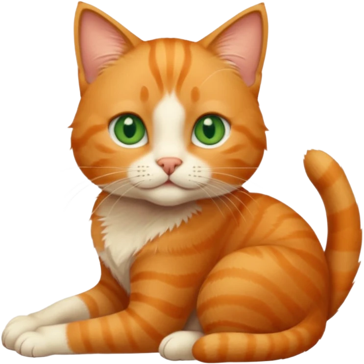 😺cat leaning chin on its paw emoji