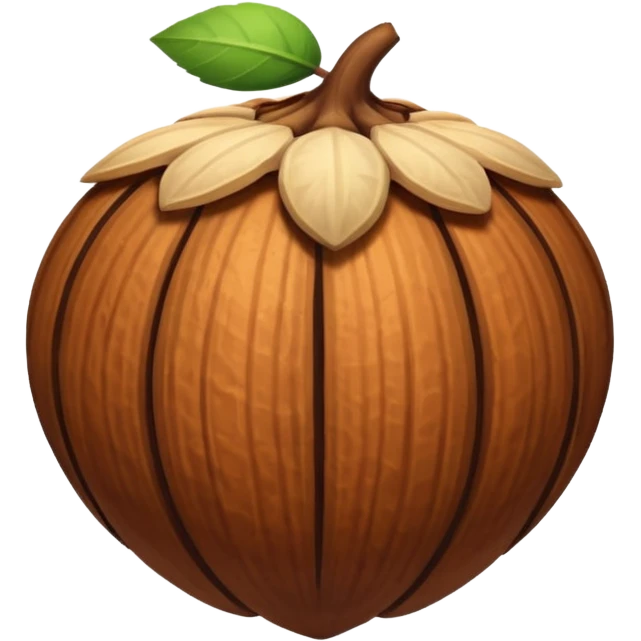 лесной орех, без лица emoji