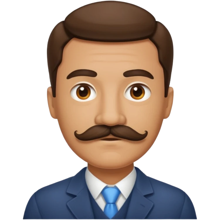 Bir adam ama biyiklari olsun emoji