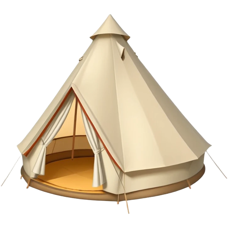 Simple Bell tent  emoji