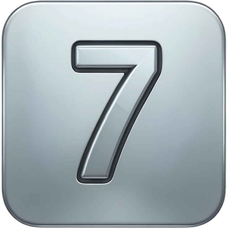 NÚMERO 7 emoji