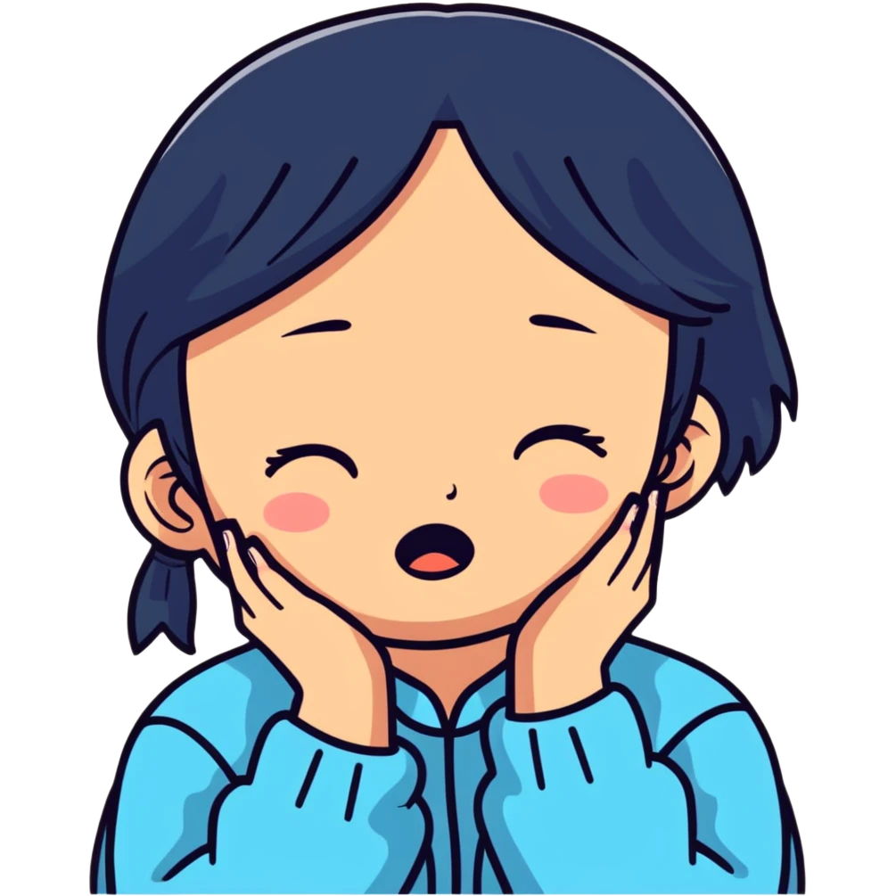girl crying like a baby  emoji