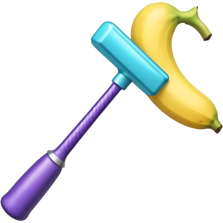 glitter purple and cian hammer ban emoji