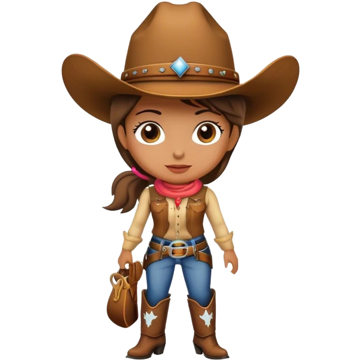 Cowgirl emoji