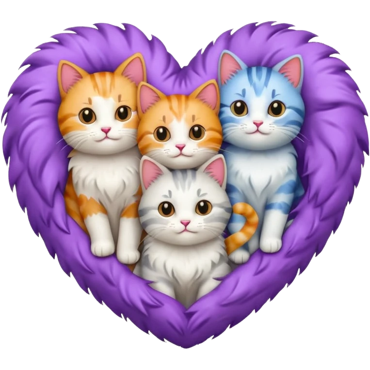 heart cats emoji