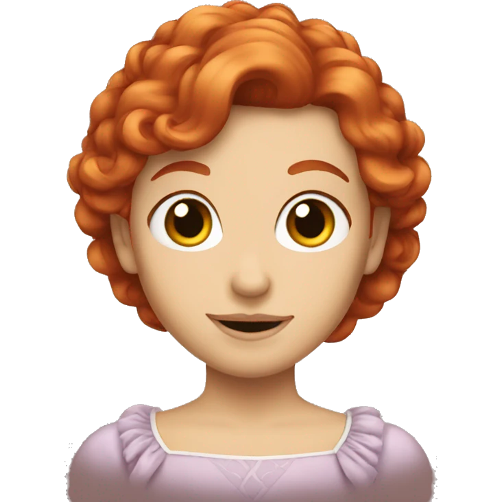 redhead princes emoji