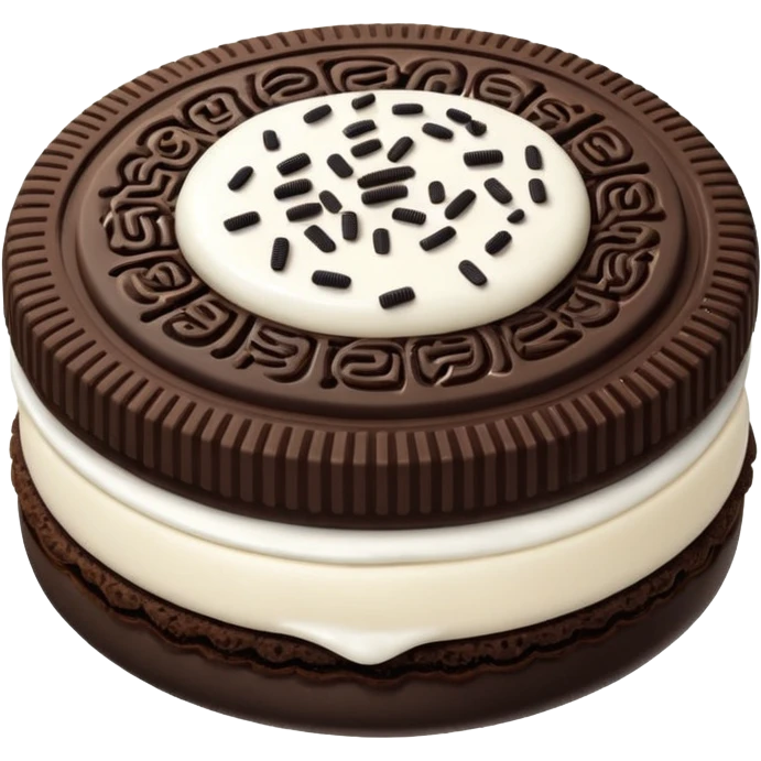 Oreo biscuit emoji
