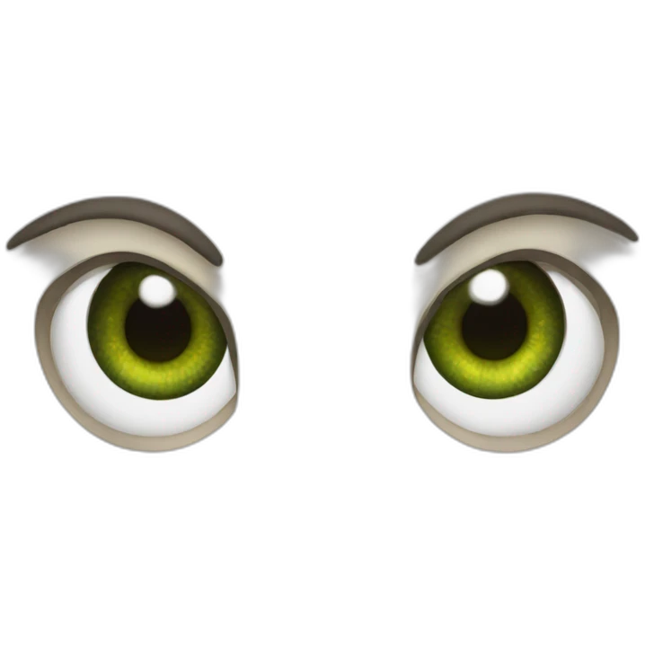 Dragon eyes emoji