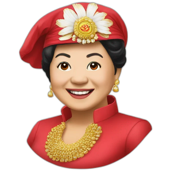 megawati sukarnoputri from PDI-P party emoji