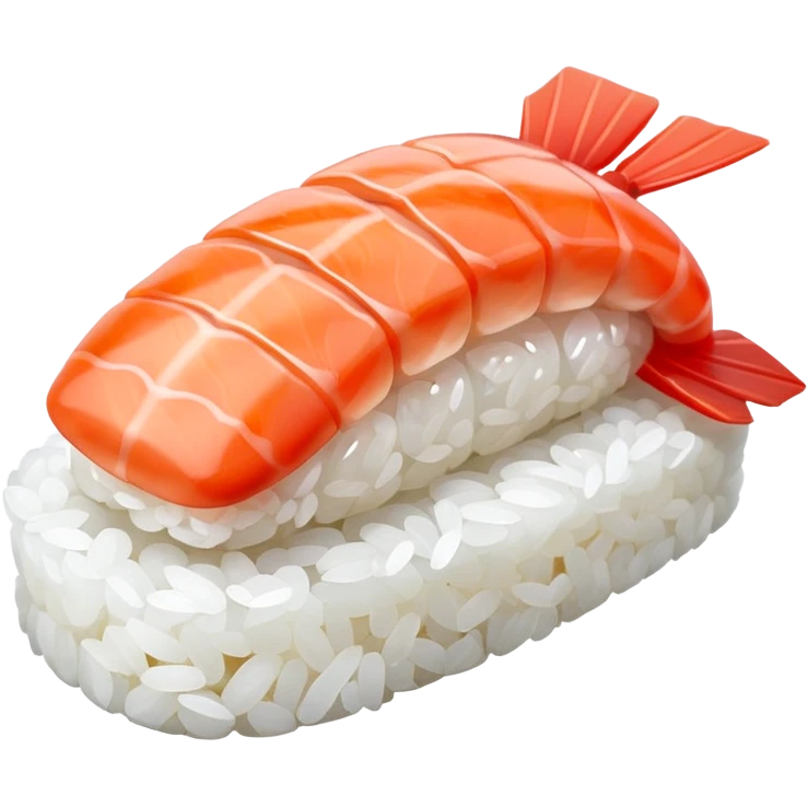 Sweet shrimp nigiri emoji