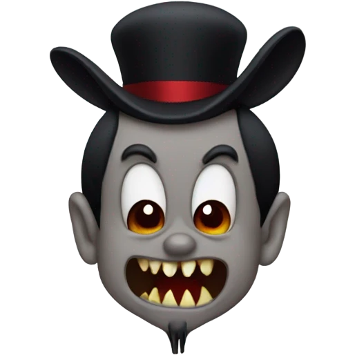 Mickey Mouse vampires emoji