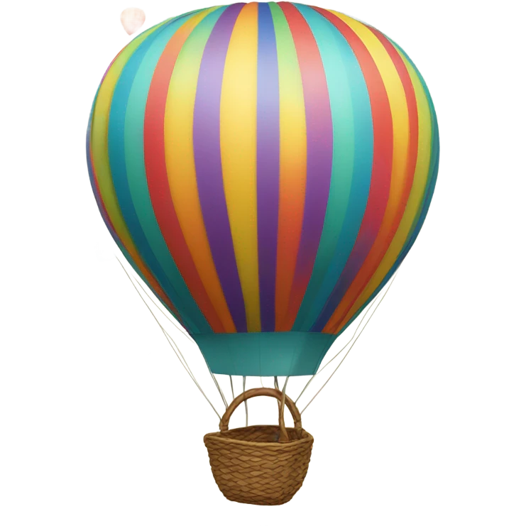 hot hair balloon emoji