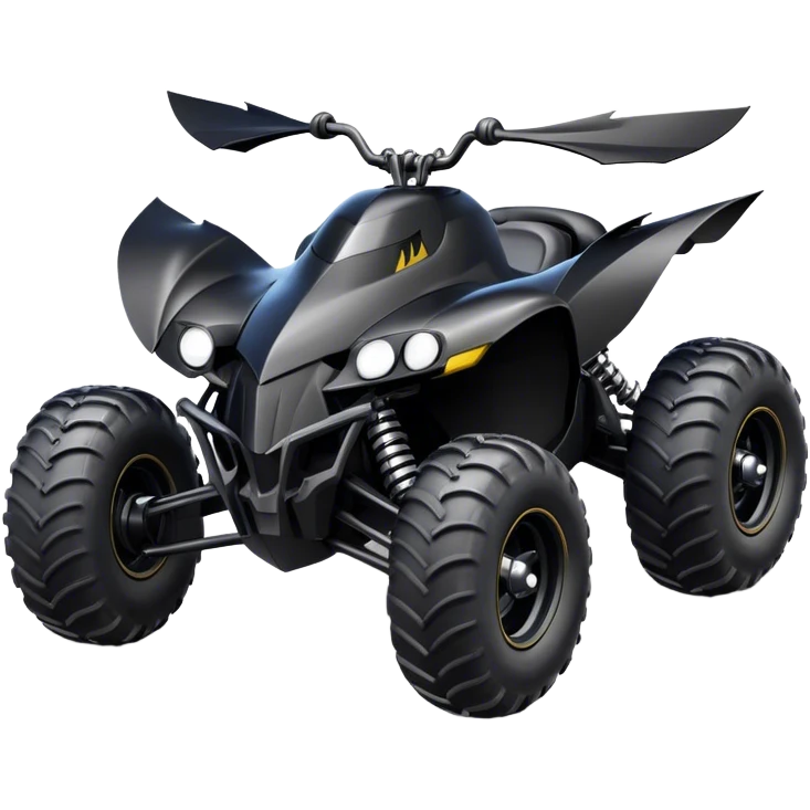 batmobile atv quad cross emoji