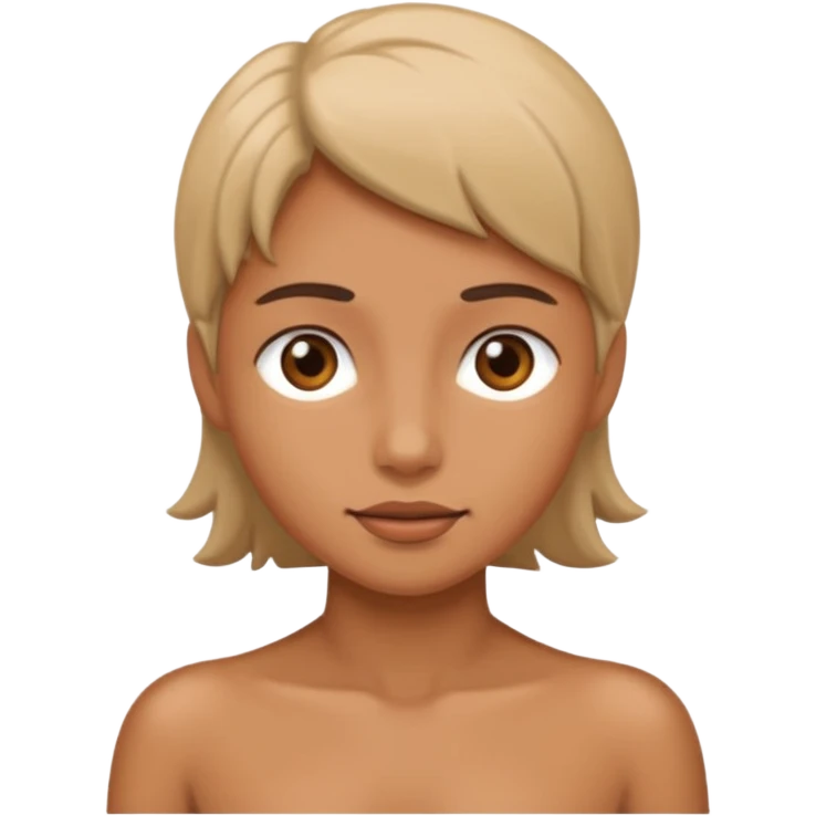  wearing nothing bottom emoji