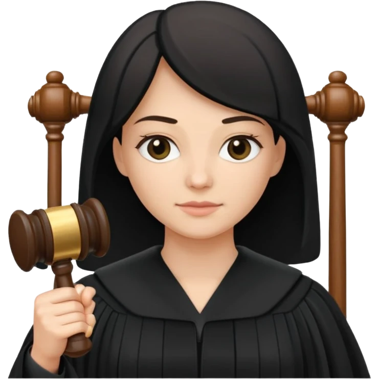 woman judge emoji