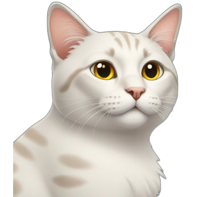 cat thinking emoji