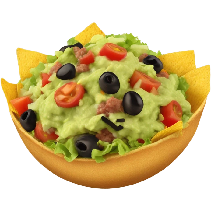 Taco salad emoji