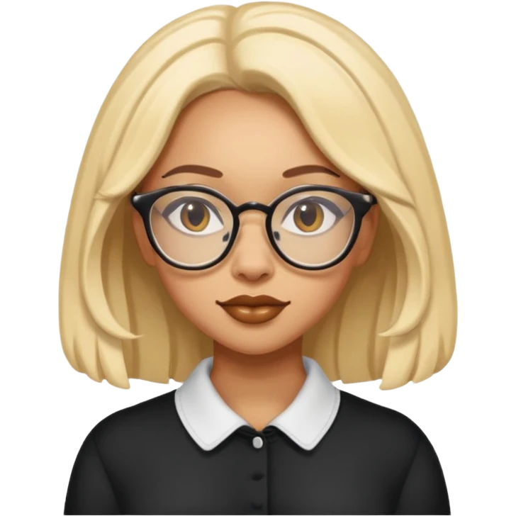 doja cat wear glasses emoji