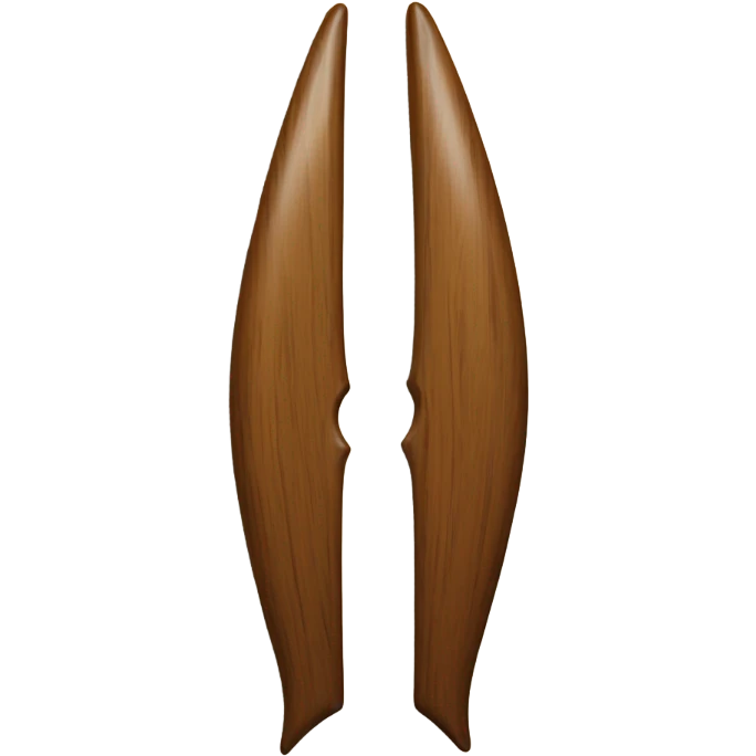 A thin bow emoji