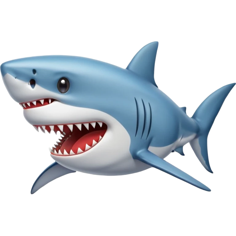 Shark funny 500x500 px emoji