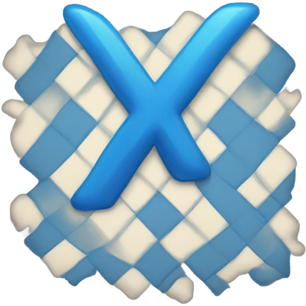  Small blue blue check emoji  emoji