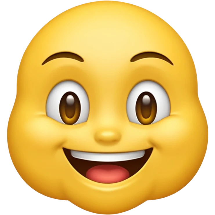 emoji with mischievous grin emoji