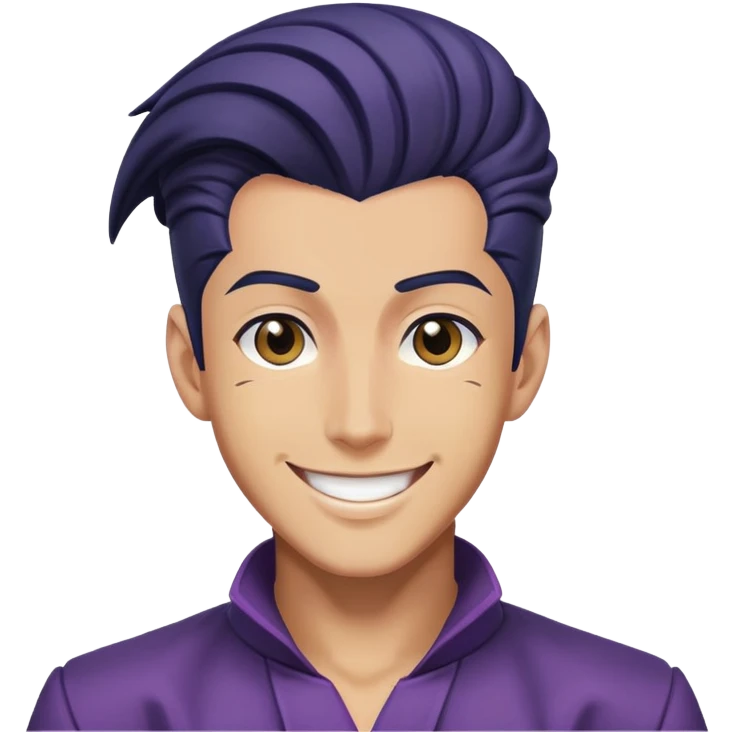Josuke Jojo smile emoji