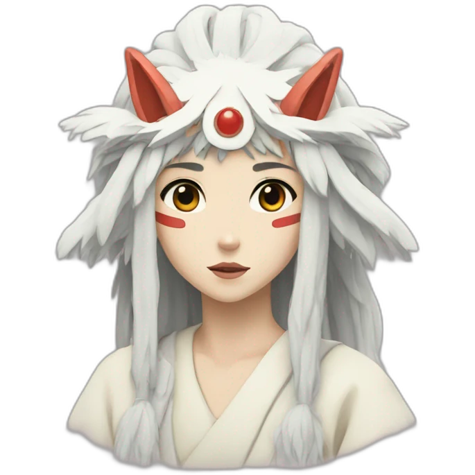 Ashitaka princesse mononoke ghibli emoji