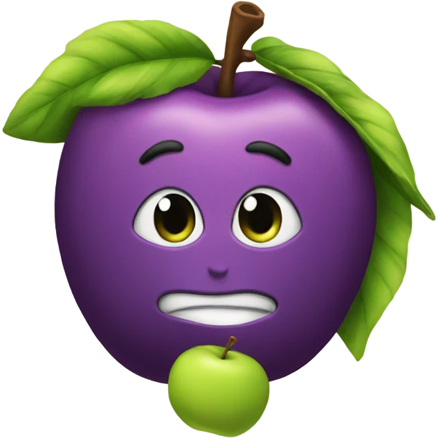 A flapple emoji