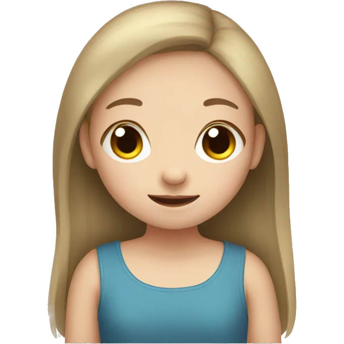 girl with down syndrome  emoji