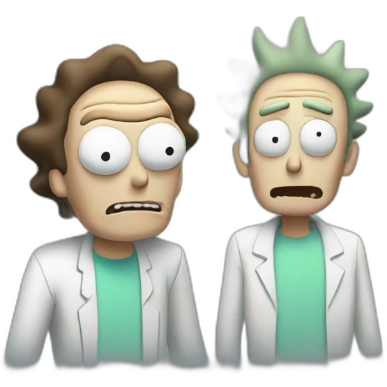 rick and morty emoji
