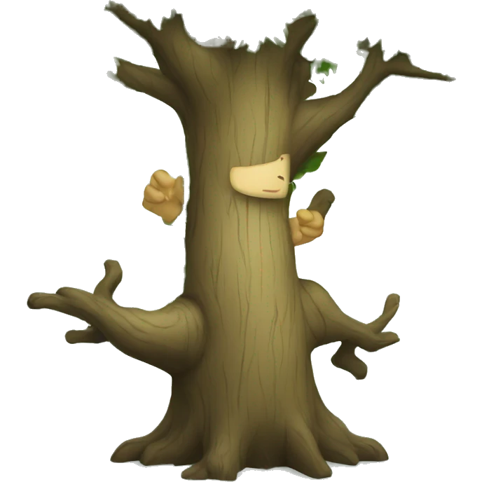 tree hugging emoji