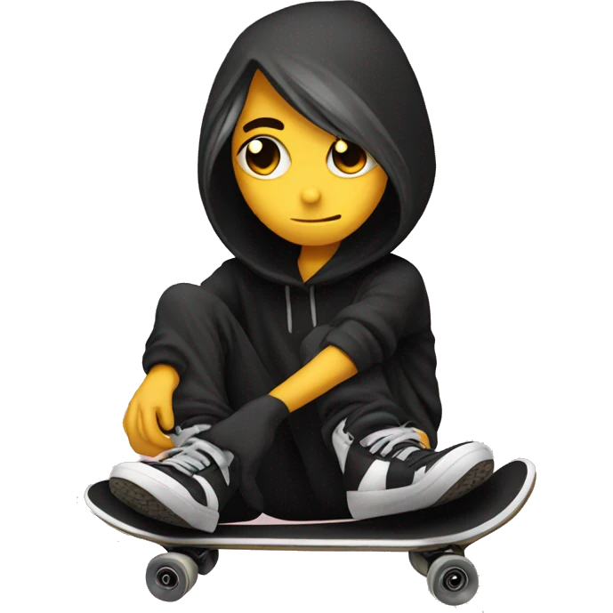 emo skateboarder emoji